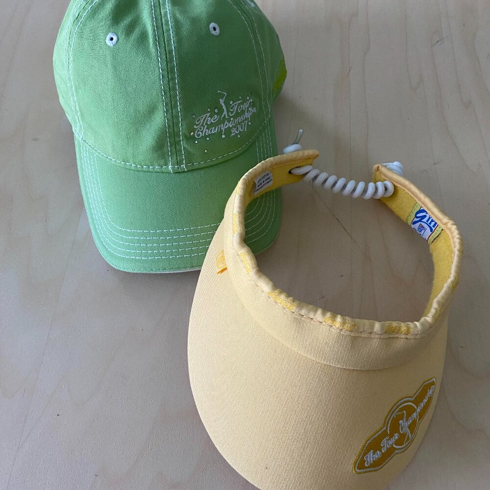 Ladies Tour Championship Hat NWOT and Visor